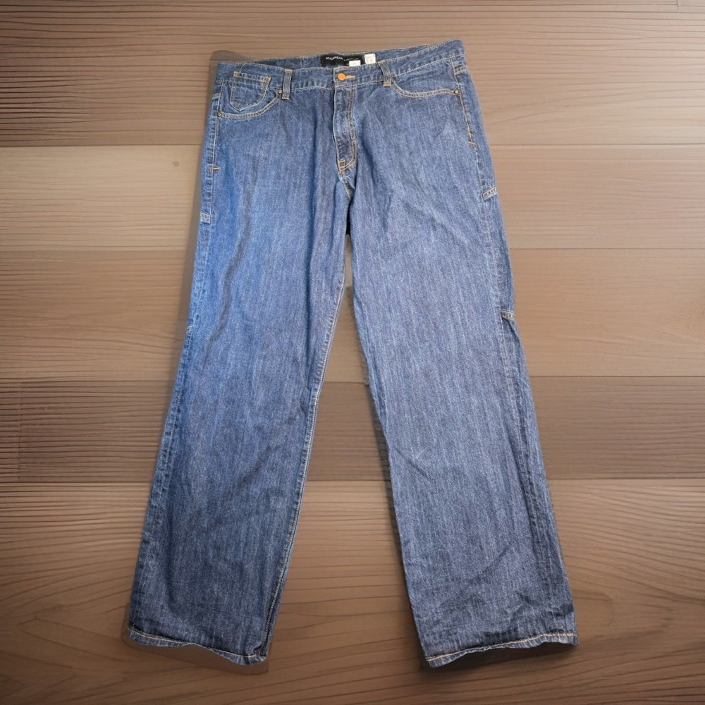 Rocawear Jeans Mens 44 Classic Fit Baggy Y2K Streetwear Distressed‎ Denim R+
